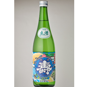 磐城壽　純米吟醸　生　大漁祝　紺碧　720㎖