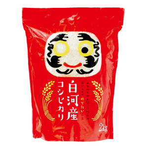 【令和7年度】白河産コシヒカリ（赤）2kg