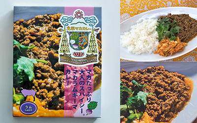 天栄マカラムキーマカレー