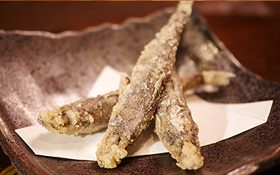 常磐もの　めひかりのから揚げ